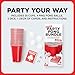 Buzzed: Party Pong Bundle Drinking Kit by Relatable, Fun Outdoor or Indoor Drinking Game Set with Ping Pong Balls & Gear for 10+ Classic Games