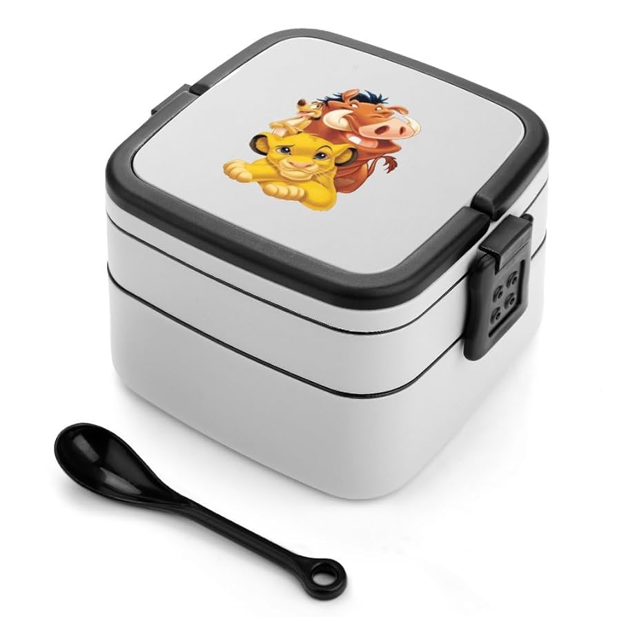 Amazon | ライオン キング 弁当箱 2段 ランチボックス 二段