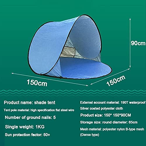 Carpa automática para camping exterior para 1-2 personas miniatura 4