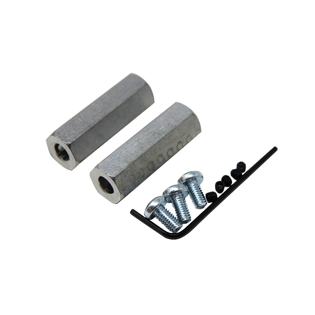 Adaptateur 12mm hex pour axe lisse 6mm extension roue