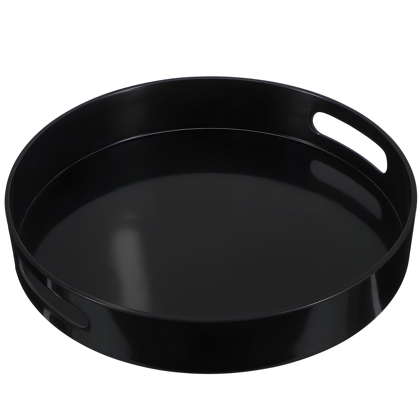 Bandeja Redonda HAKIDZEL para Desayunos en la Cama y Decoración de Mesas de Salón