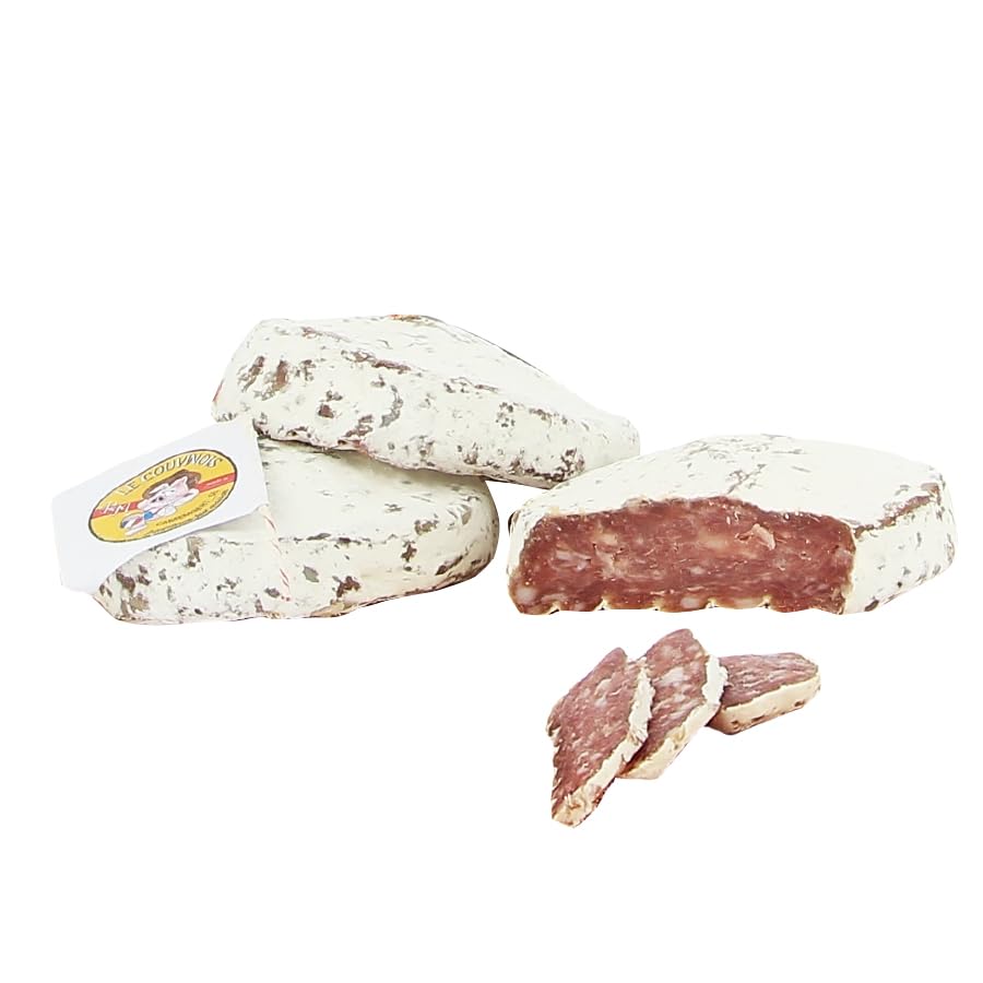 Lot découverte de 3 saucissons secs sans peau 220g - 3 saveurs différentes de 220g - Produits-Normandie
