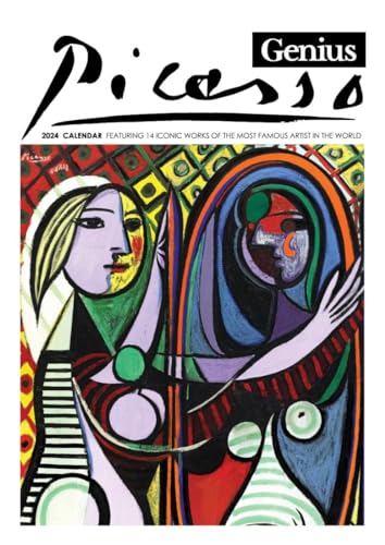 Image of Tallenge - Pablo Picasso - 2024 Wall Calendar - 12 x 17 Inches for Home & Office (Paper, Wall Calendar)