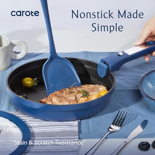 50% Off CAROTE 10-Piece Nonstick Cookware Set - Image 4
