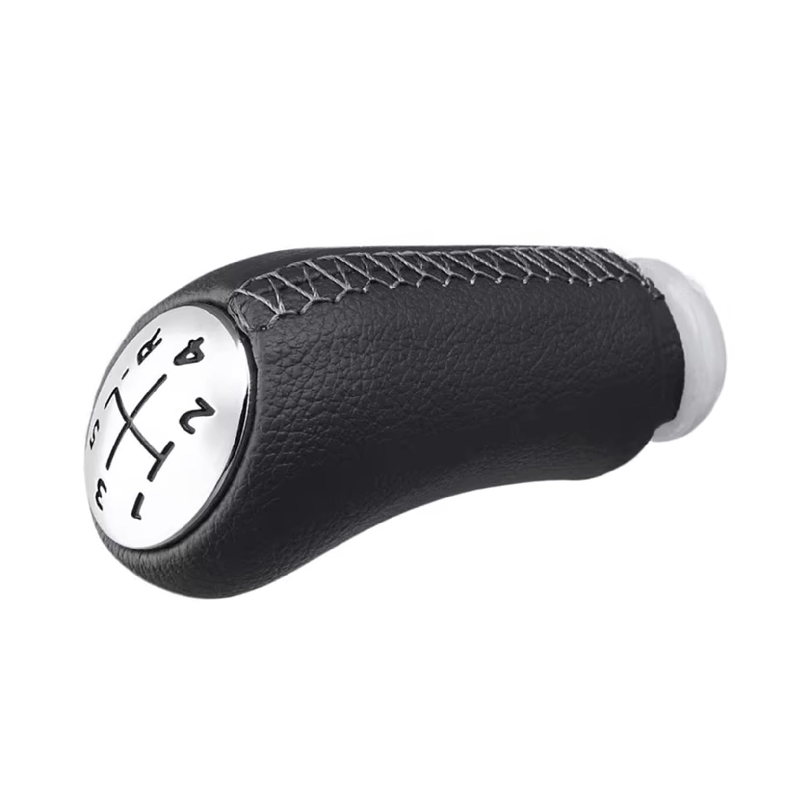 Sadettb Silver Compatible With For Clio Iii Mk2 2005 2006 2007 2008 2009 Matte Gear Shift Knob Shifter Stick Headball Pen Ball Arm