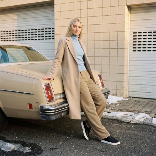 Image of STQ Slip On Shoes for Women Quilted Fashion Sneakers