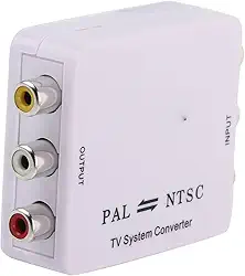 Conversor de sistemas de TV, conversor bidirecional, conversor de áudio digital para analógico para sistemas de entretenimento e configurações profissionais