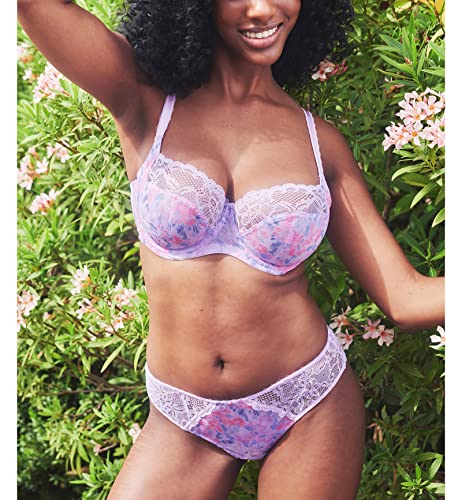 Image of Panache Women's Jasmine Balconnet Underwire Bra, 6951, Blossom, 32HH