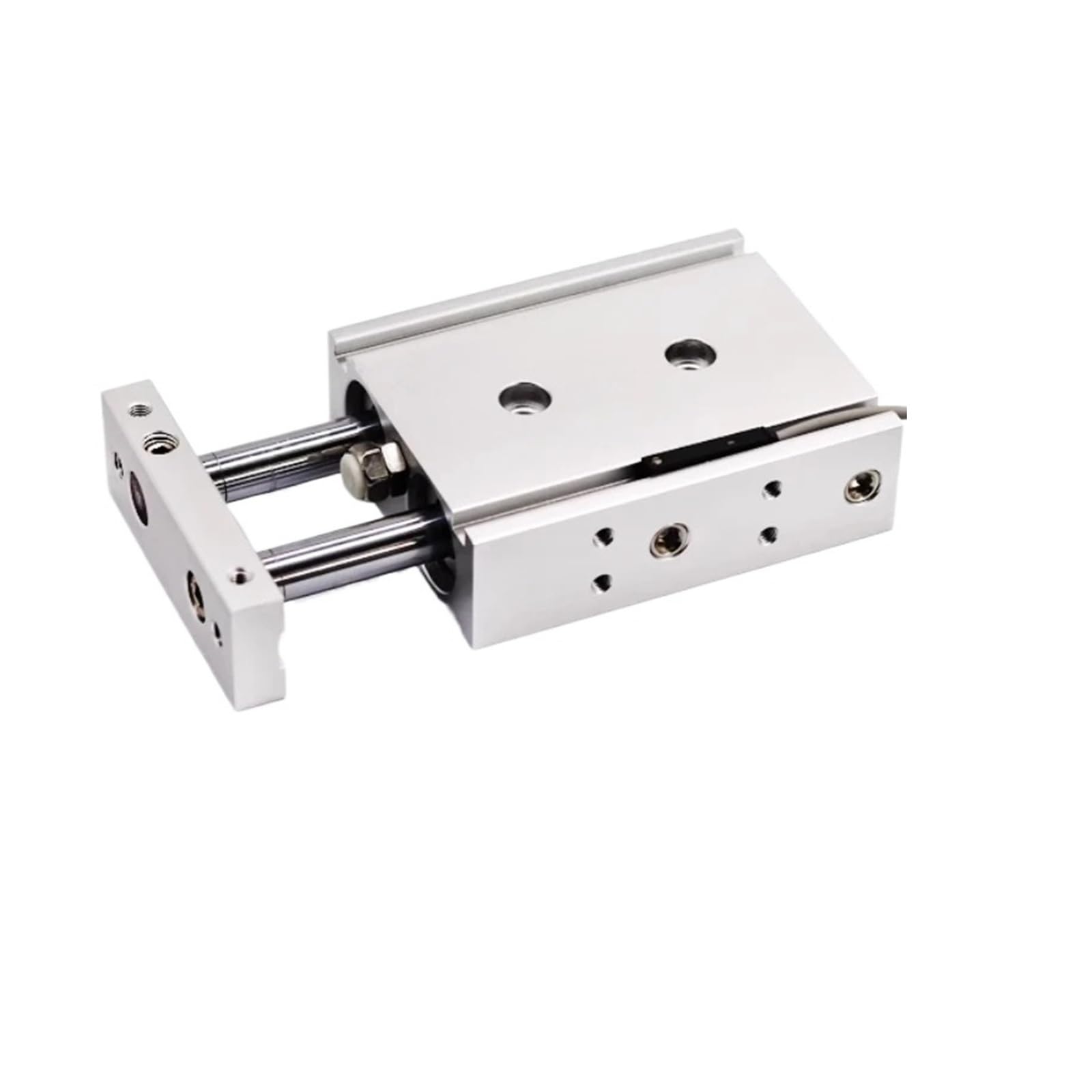 Cylindre double effet CXSM20 contre les torsions et charges latérales