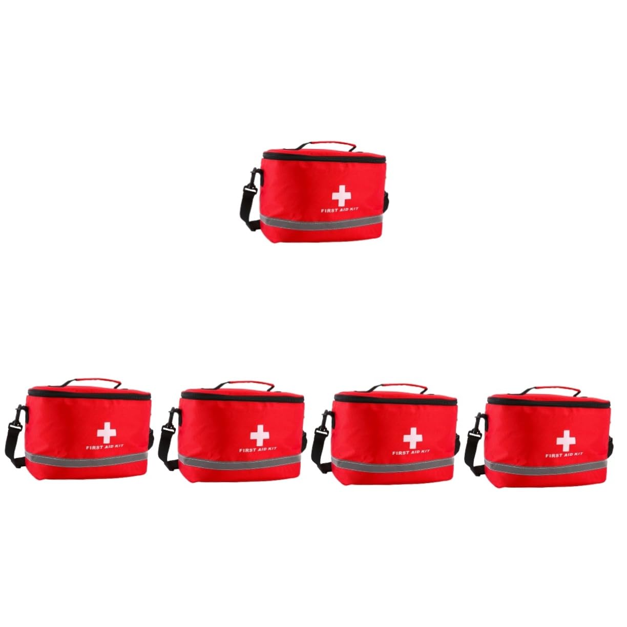 5 Stück Erste Notfalltasche Zylinderform Wasserdichte für Outdoor Aktivitäten für Reisen und Notfälle mit Praktischem Verschluss und Stauraum Zufällige Farbe