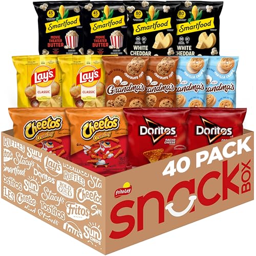Image of Frito-Lay Ultimate Snacktime Mix with Grandma's and Classic Snacks, 0.6 ounces , (Pack of 40) (Packaging May Vary)