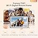 Digital Picture Frame, Frameo 15.6 inch Large Digital Photo Frame WiFi, 1920*1080 IPS FHD Touchscreen, 32GB, Instant Share Pictures Video, Photo Frame Electronic, Gift for Mom, House Warming, Wedding