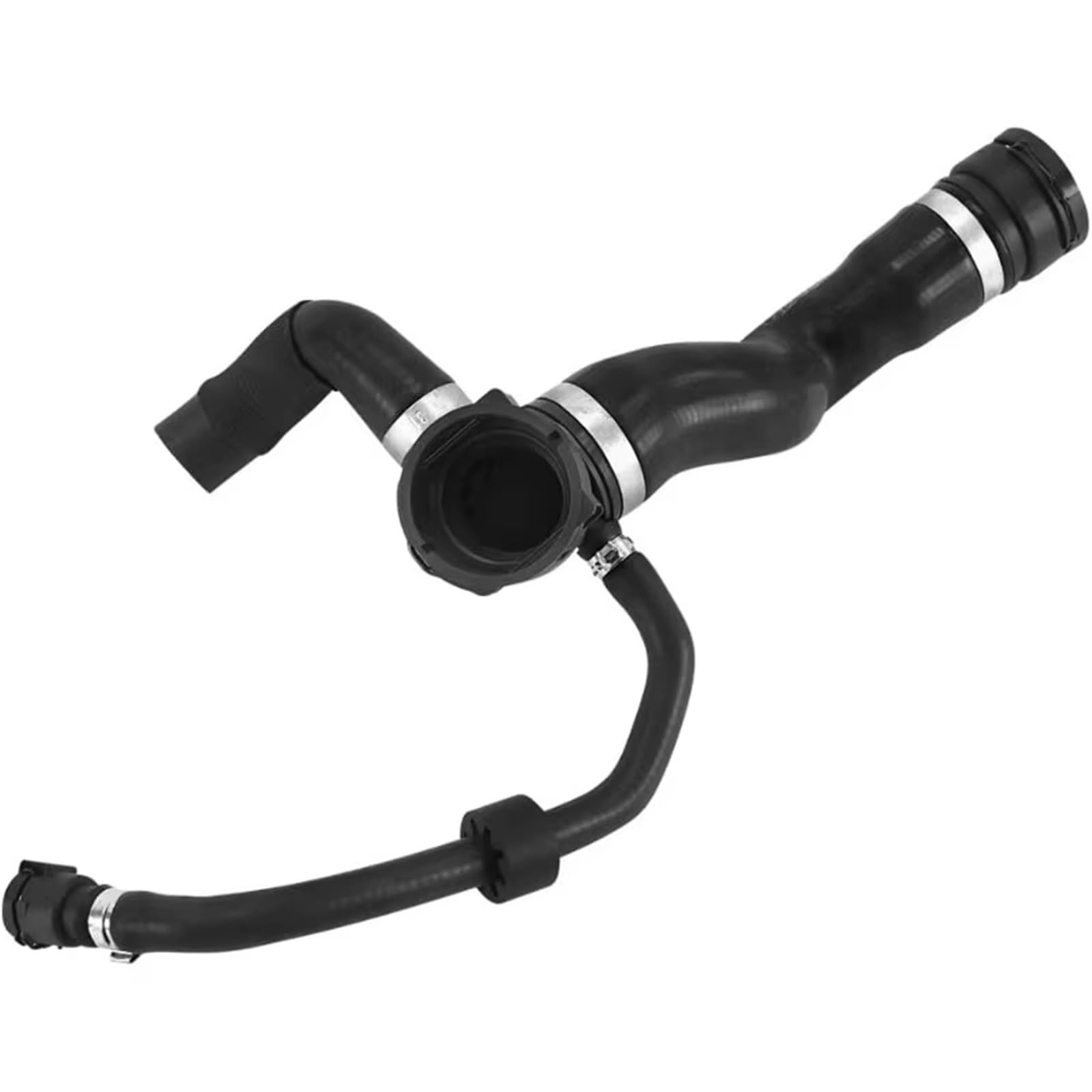 Radiator Hose Compatible with BMW for 535i GT for XDrive 2011 2012 2013 2014 2015 2016 2017 1 Pcs Radiator Coolant Water Hose OEM :17127580957