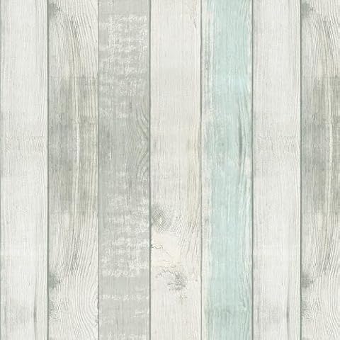 Self Adhesive Rustic Blue Wood Shiplap Contact Paper Shelf Liner for Kitchen Cabinets Dresser Drawer Table Cupboard Walls Furniture Decal 17.7X196 Inches Cover