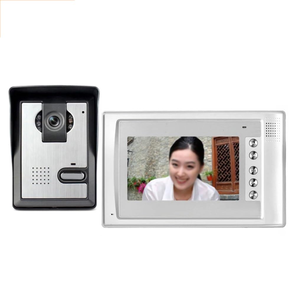 Mobygkfy D Video Oorbell Oor Phone Kit Ir Night Vision Aluminum Alloy Camera Intercom Interphone For Home