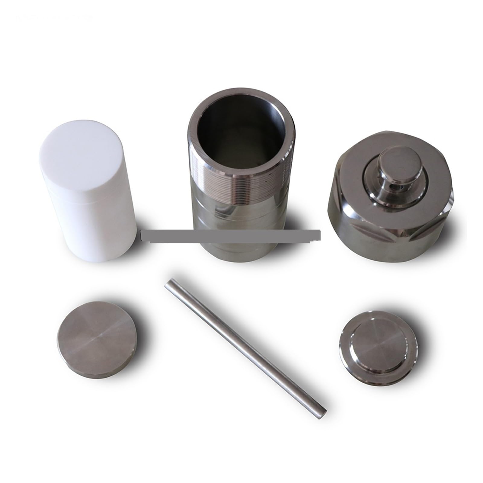 Autoklavenreaktor, 5–500 ml hydrothermischer Autoklavenreaktor mit PTFE-Kammer, hydrothermischer Synthese-Hochdruck-Aufschlusstank,Zuverlässige Dichtungsstruktur(25ml se)