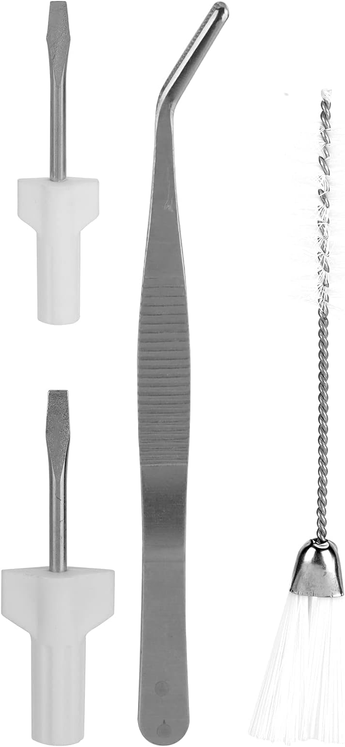 Sewing Machine Cleaning Kit, 4 Piece Cleaning Tools with Double Type Brushes and for Household Sewing Machine Maintenance