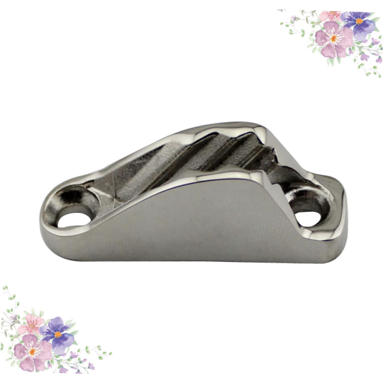 balacoo 2pcs Stainless Steel Wire Puller Heavy Duty Marine Cleat Rope Cam for Sailboat