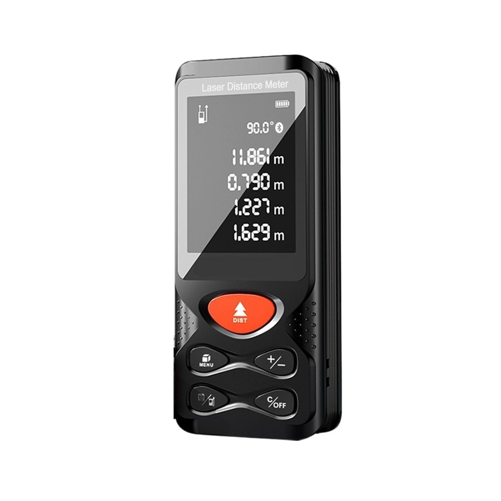 Medidor de Distancia láser Bluethooth Cinta métrica Nivel inclinación Regla Telémetros Mano Digitales 50M 120M Burbujas electrónicas Precisión Flexibilidad Medición