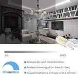 CHEERBEE G9 LED Bulbs Dimmable, Cool White 6000K, 3W G9 LED Light Bulb, 28W, 33W, 40W Halogens Equivalent, AC 220-240V, 345LM, CRI>85, Mini Capsule Bulb for Chandelier, No Flicker, 5 Pack - Image 2