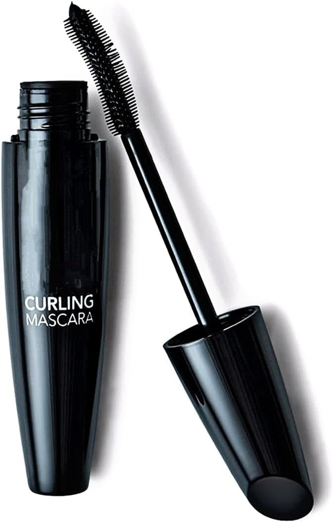 Black Curling Mascara | Long-lasting, Waterproof, Smudgeproof, Sweatproof | Pretty, For Eye Make Up | 24 Hours Stay | Quick Dry | 12 ML (C-74)