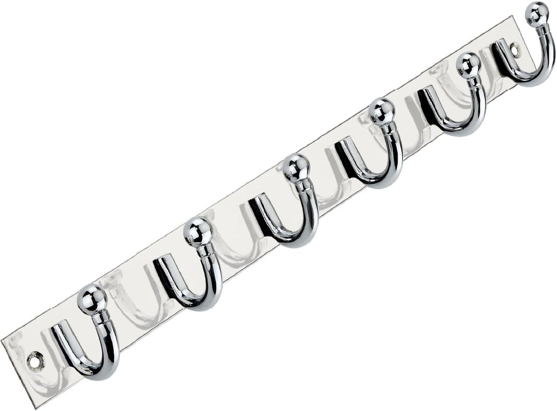 Sureify Stainless Steel and Aluminium Alloys Zyra 6 Legs Cloth Hanger Bathroom Wall Door Hooks for Hanging Keys,Clothes,Towel,Holder, Steel Hooks Hook Rail (Pack of 1) (B0CG256NF2) Amazon Price History, Amazon Price Tracker