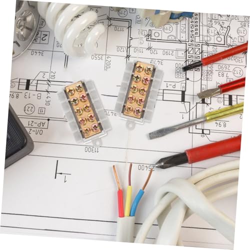 Bloques de terminales para control eléctrico divisor de cable y conectores de empalme 5