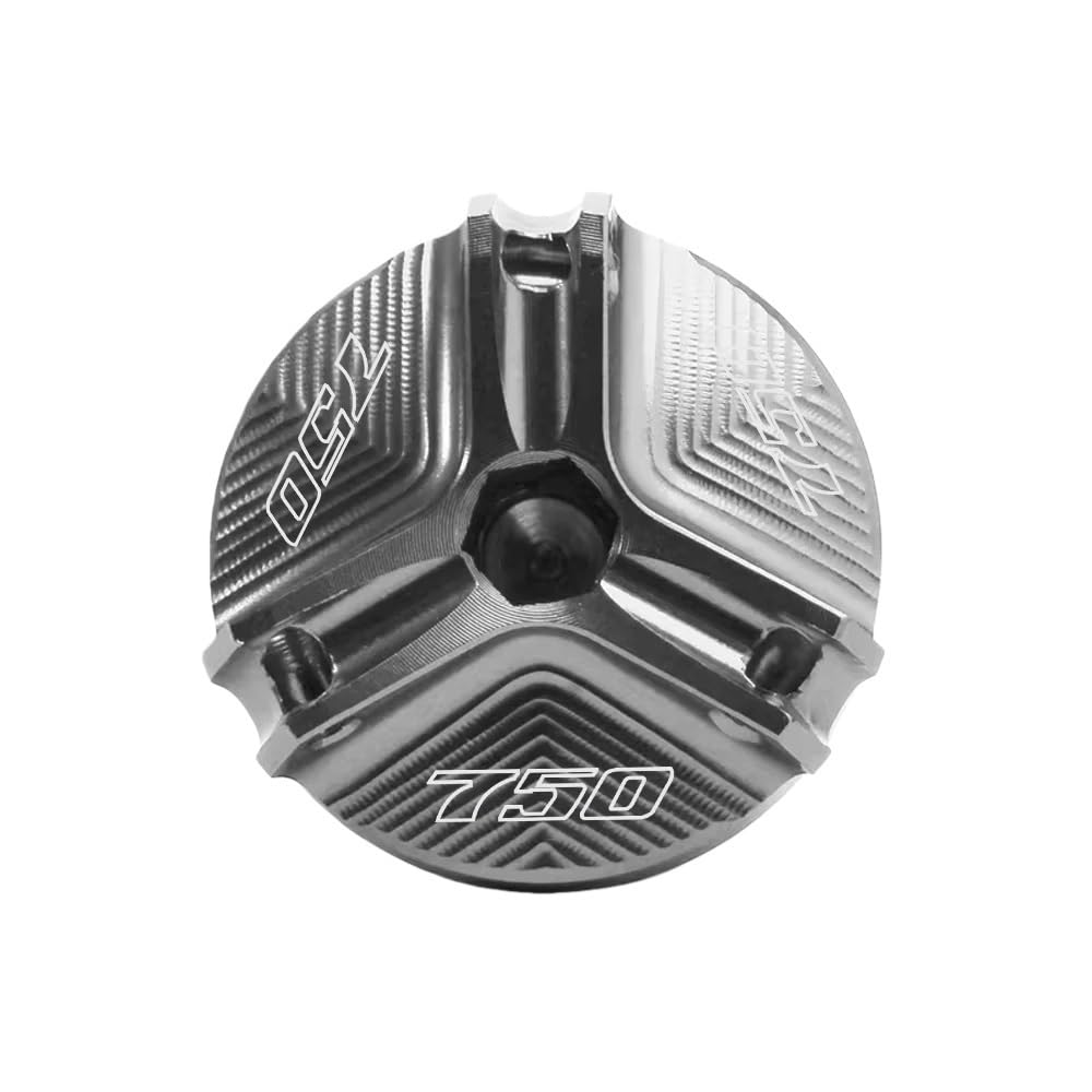 Bouchon liquide frein avant GSXS750 couvercle finition haute précision - 4