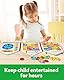 Coogam Kugans Kinder fühlen Sich beschäftigt mit Montessori Bücher, geschäftige Aktivitäten mit sensorischen Arbeitsblättern mit Puzzle-Spielzeug Geschenk für 3 4 5 Jahre