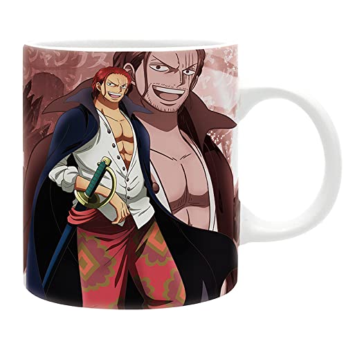 ABYstyle - One PIECE: Taza roja Shanks