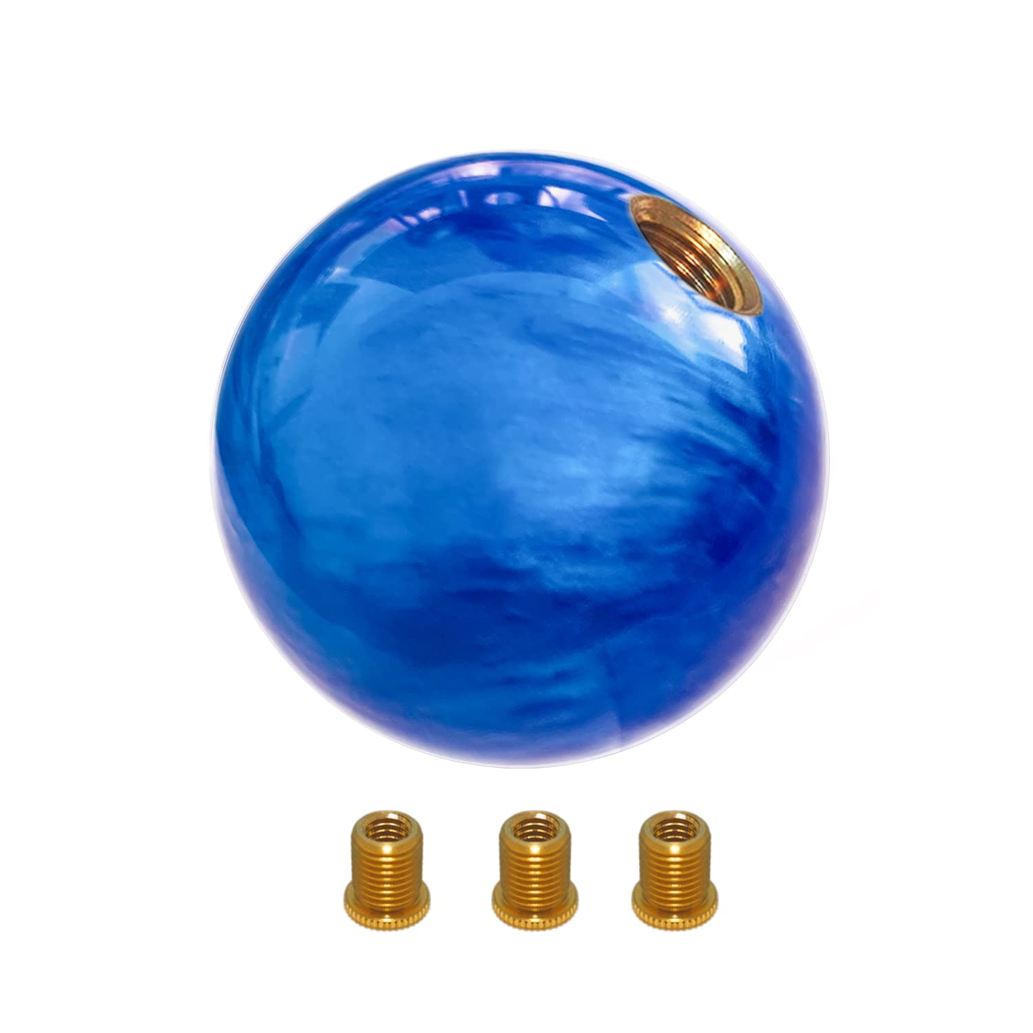 Amazon.com: Monrand Blue Weighted Round Ball Shift Knob M12*1.25 