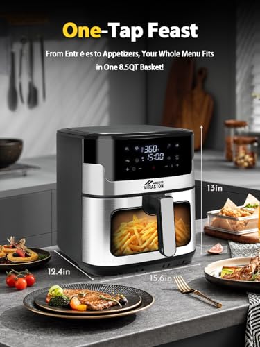 MIRASTON 8.5QT Air Fryer MS-1806-BLT の商品画像 6