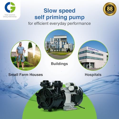 Image of CG- CGTURBO052C | Turbo -II | 0.37kW /0.5 HP| Water Pump | Cooper Winding | Cast Iron Body | SS Shaft & Impeller | Rust Resistant CED Coated Component | Overload Protection | 1Yr Manufacturer Warranty