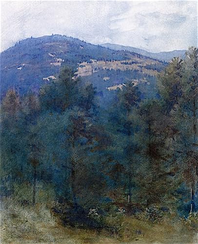 Toile murale abstraite Abbott Handerson Thayer Mont Monadnock 60x90