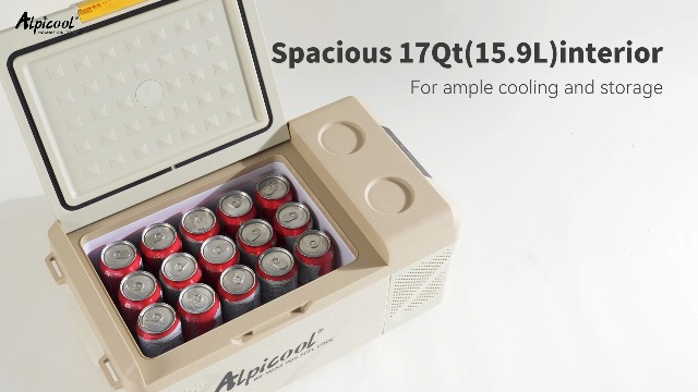 Amazon.com: Alpicool KM15 Portable Freezer, 12 Volt Car