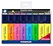 STAEDTLER 364 A WP8 ST, Set de 8 Marcadores Fluorescentes, Multicolor