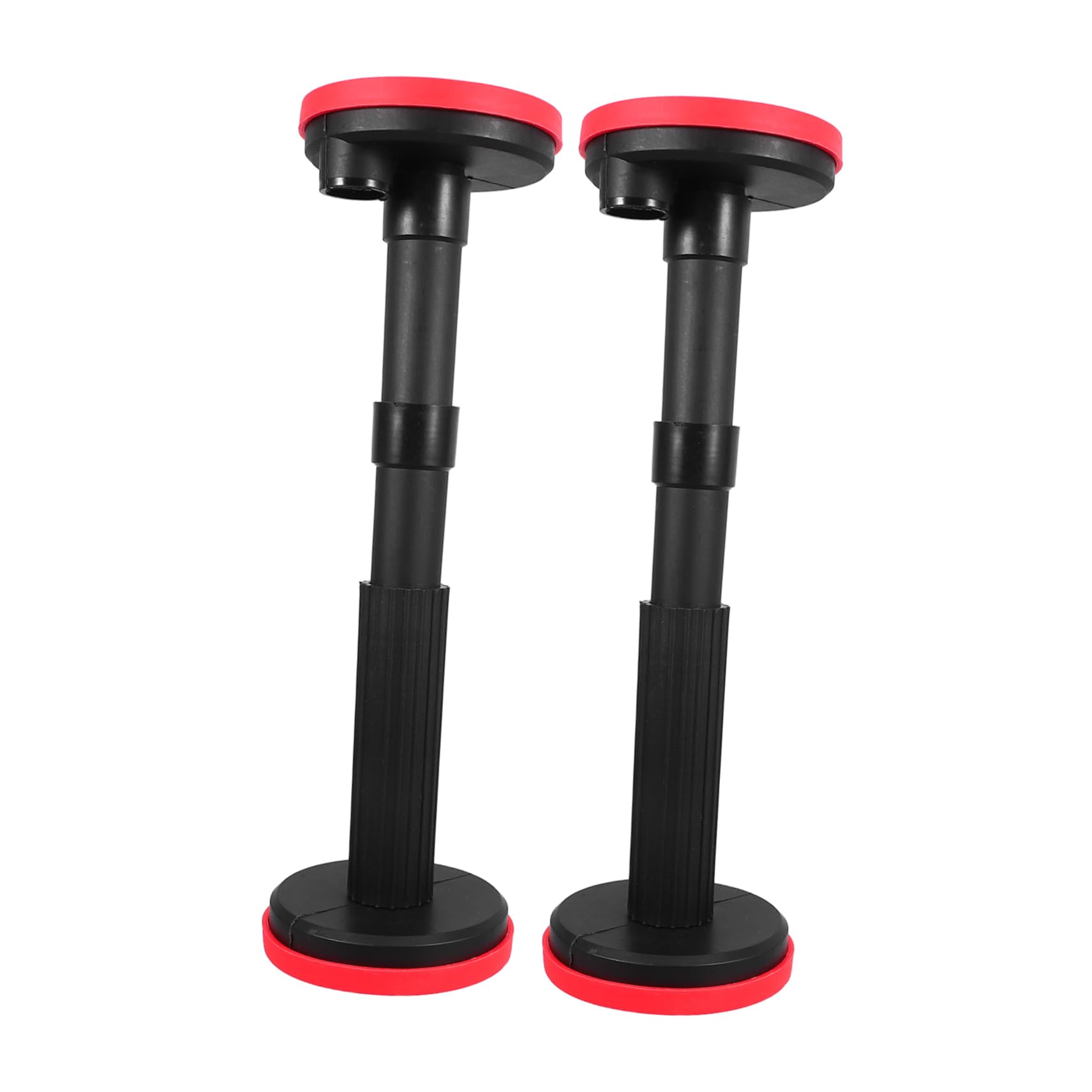 Marco soporte baño VILLCASE con 2 varillas ajustables de 18-44cm para fregadero negro