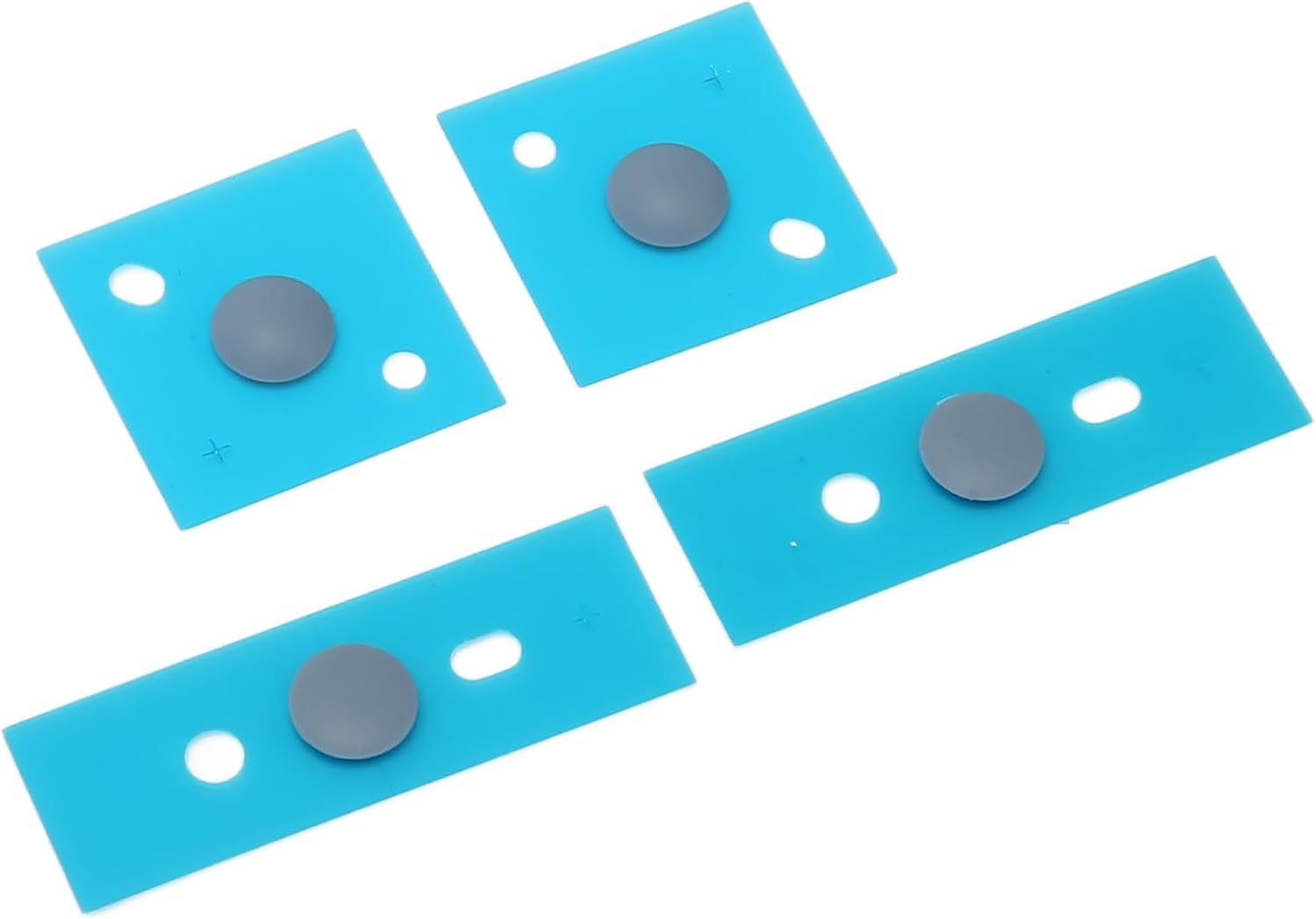 Goshyda Laptop Bottom Case Feet for 3rd/4th/5th Generation, Anti Slip Replacement Round Bottom Case Feet (Blue)