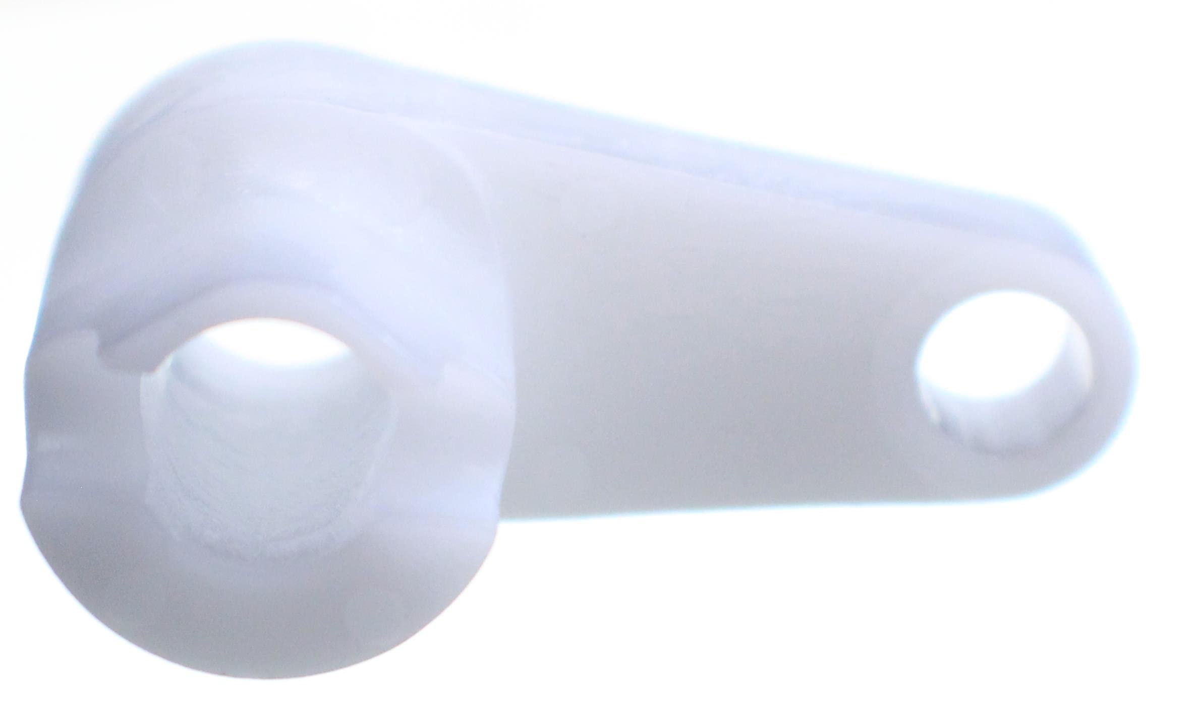 Zapasowy podnośnik ramienia dzieży z białego nylonu (plastiku) do mikserów KitchenAid Professional (KPM5, K5, K5SS, 5K5SS, 5KPM5) 241764
