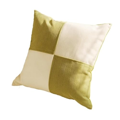 AOWEMBD 1pc 45x45 Cushions Cover Square Throw Pillow Decorative Cushion Home And Garden Pillowcase(Color A)