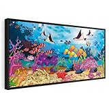 Durabilité avancée : Impression UV avec une couche protectrice qui durcit la toile, offrant une résistance exceptionnelle à la lumière et une longévité des couleurs. Produit fait à la main sur commande, donc vos motifs préférés sont toujours disponibles chez nous.