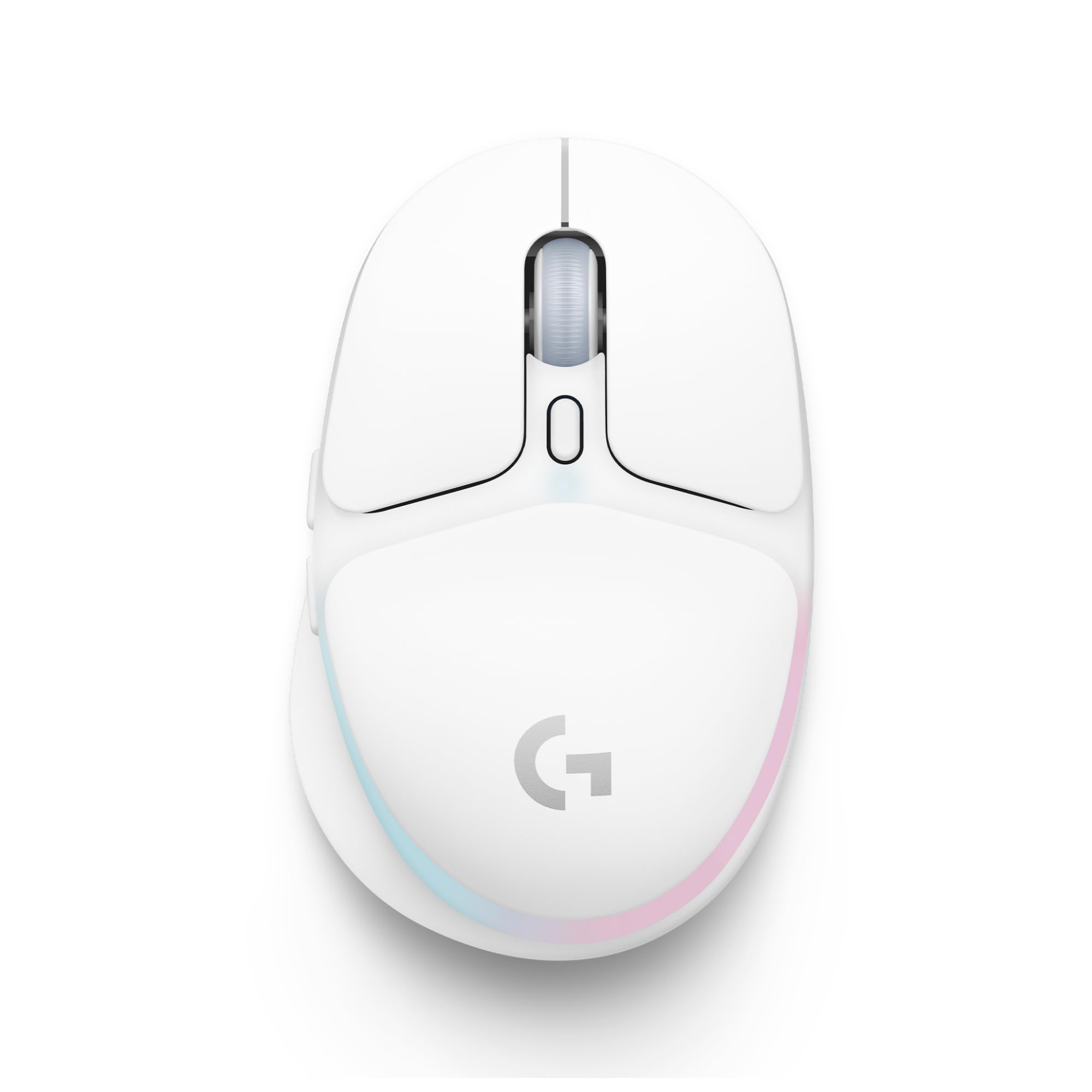 G705 Wireless Gaming Mouse, Customisable LIGHTSYNC RGB Lighting, LIGHTSPEED Wireless, Bluetooth Connectivity, Lightweight, PC/Mac/Laptop - White Mist