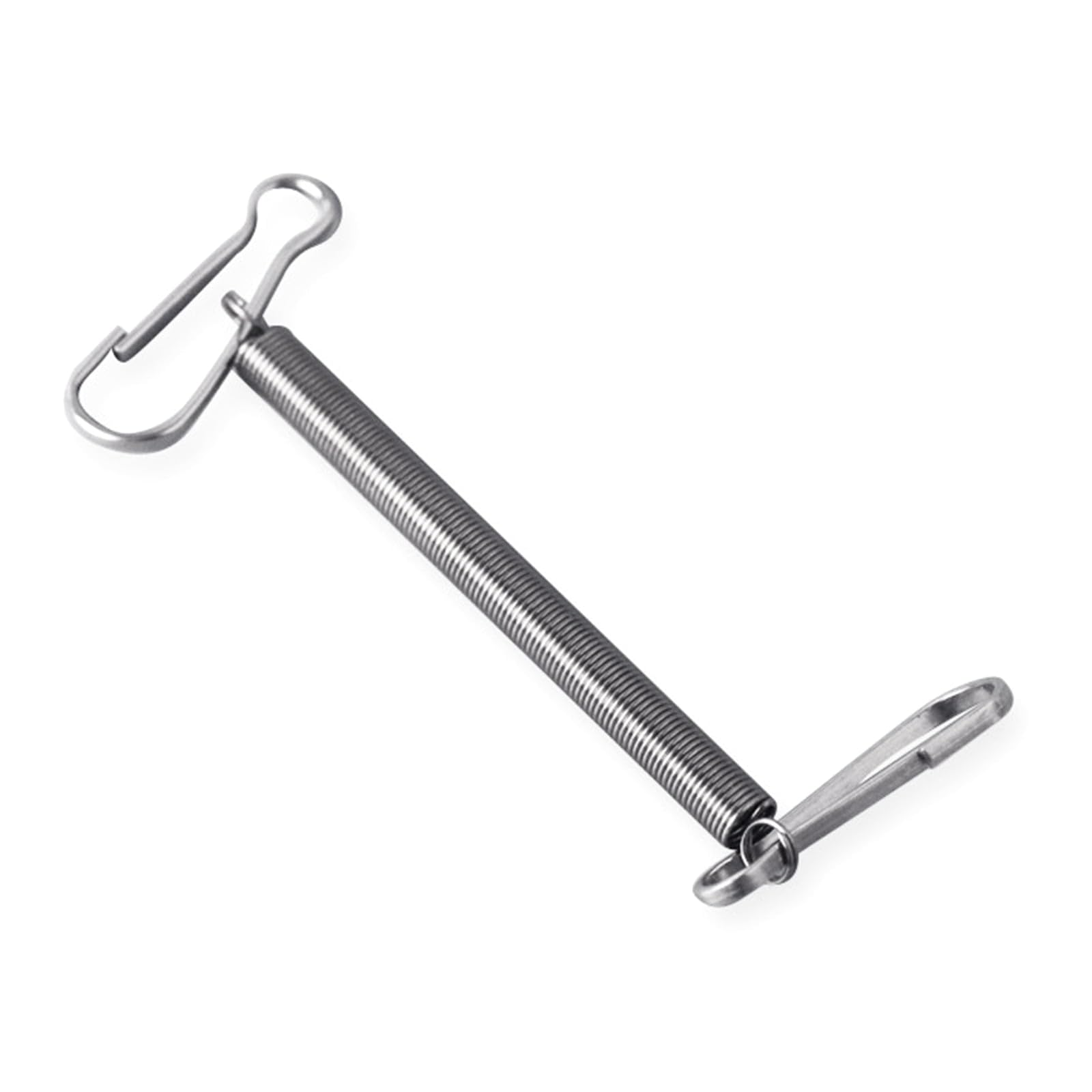 Silver Replacement Springs with 2 Clips Stainless Steel 3.1 Inch Spring Fastening Water Drinking Bottle for Rabbit Hamster Water Bottle Spring Clip,Feeding and Watering Supplies Pet Supplies - Image 3