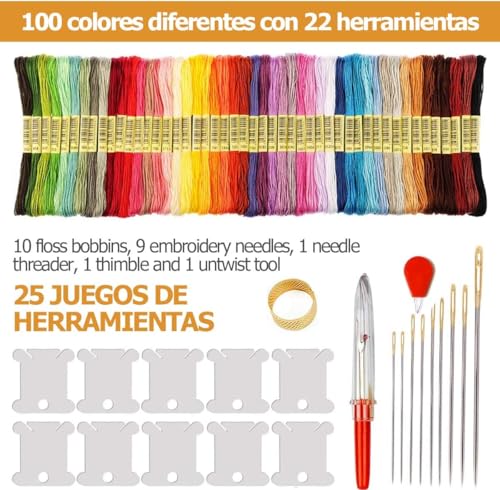 Lista de Hilos de bordar disponible en línea. 11 Hilos de bordar marca MTQ (2)