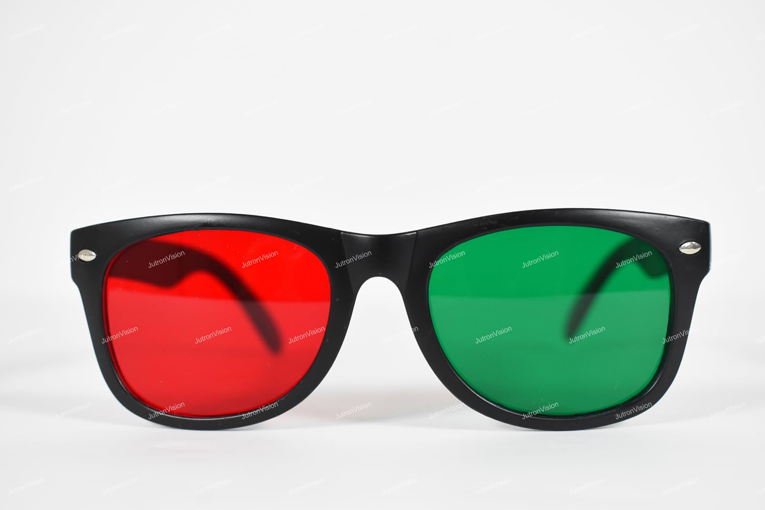 JUTRON VISION Red Green Anaglyph Glasses - Vision Therapy Goggles for Amblyopia, Exotropia, Diplopia & Eye Training | Kids & Adults Home Use, Portable Examination Visual Training Eyewear Tool