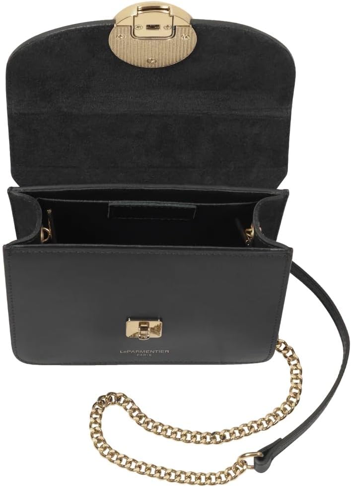 New Ondina Mini Shoulder Bag, Calf Leather, Gold Hardware, 6.7 x 5.1 x 3 inches - Image 4