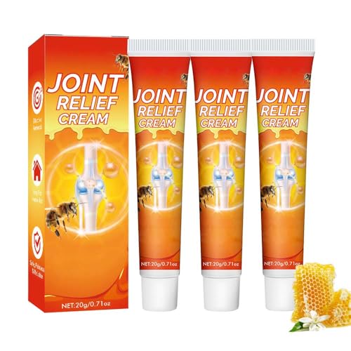 3PCS Joint Relief Cream Joint and Bone Advanced Cream Advanced Relief Gel for Back Neck Feet Shoulder