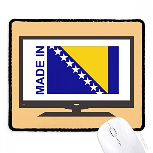 Alfombrilla de ratón de goma antideslizante fabricada en Bosnia y Herzegovina para escritorio