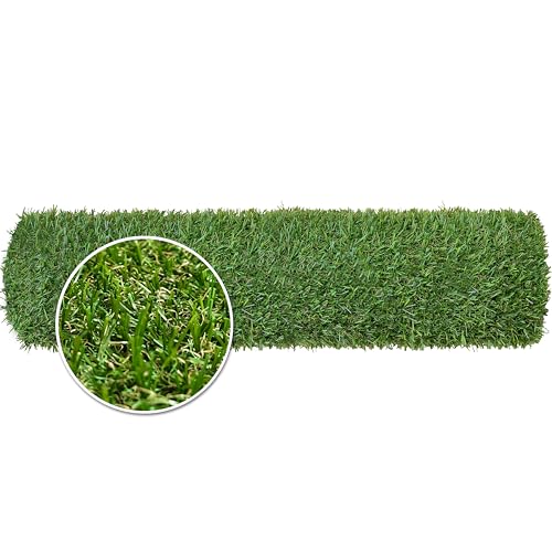 WALPLUS 4mx1m Roll 20mm Pile Height Carpet Artificial Grass Astro Garden Lawn High Density...