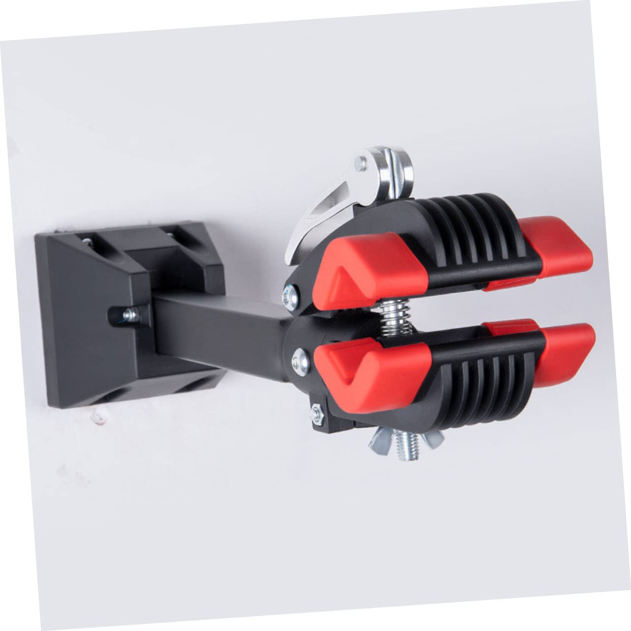 NUOBESTY Colgador para Bicicletas de Pared en Metal Ligero y Diseño Simple, Soporte Horizontal Adecuado para Guardar y Colgar Bicicletas en Interiores